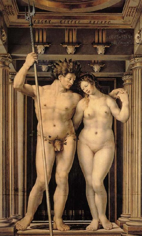 Jan Gossaert Mabuse Neptune and Amphitrite